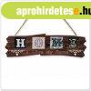 Fa fali kulcstart� Home felirattal - 4 akaszt�val
