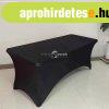 Rugalmas fekete asztalter�t� 90x150cm