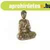 Buddha Figura Aranyozott 23 cm