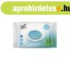 Toalettpap�r nedves 60 lap/csomag Well Done Aloe Vera