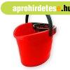 Felmos� v�d�r 18 literes ov�lis csavar� kos�rral piros Bonus