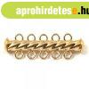 Cs�kapocs - 5 lyuk� - arany sz�n� - csavart