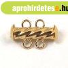 Cs�kapocs - 2 lyuk� - arany sz�n� - csavart