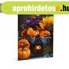 Halloween-i LED-es hangulatk�p - fali akaszt�val, 2 x AA, 30
