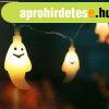 Halloween-i LED-es f�nyf�z�r - szellem - 10 LED - 2 x AA - 1
