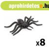 P�k szett - halloween-i dekor�ci� - fekete - 8 db / csomag