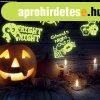 Foszforeszk�l� matrica - halloween-i, 2 f�le