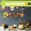 Halloween-i pap�r girland - t�bbf�le mot�vummal - 3,5 m