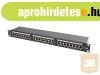 Lanberg Patch Panel 24 port 1U, cat. 6, shielded, black