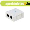 Equip Fali doboz - 235114 (2 port, Cat.5e, UTP, feh�r)