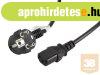 Lanberg power cable VDE CEE 7/7-> C13 3m