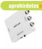 Astrum DA470 HDMI - AV CVBS adapter feh�r (akt�v)