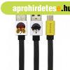 USB k�bel Disney - Mickey USB - MicroUSB adatk�bel 1m sz�rke