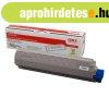 OKI C810 s�rga eredeti toner 8K (44059105) ~8000 oldal