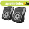 Hangsz�r� Flamenco Sztere� 2.0 USB, Esperanza fekete-sz�rke 
