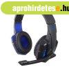 Mikrofonos fejhallgat� Gamer stereo fekete/k�k Esperanza AVA