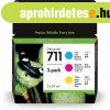 Hp 711/P2V32A tintapatron CMY multipack ORIGINAL