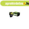 Lexmark CS510 toner yellow ORIGINAL 4K