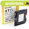 Ricoh  GC41 tintapatron yellow ORIGINAL 0,6K 