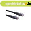 K�bel UTP CAT6, 0,5m, Roline fekete