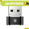 Baseus USB-C USB-A Adapter Black