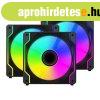 Ventaris VGCF120-3F Tempest RGB Fan 3-pack Black