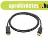 Akyga AK-AV-05 HDMI / DisplayPort cable 1,8m Black