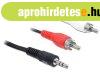 DeLock Cable Audio 3.5 mm stereo jack male > 2x RCA male 