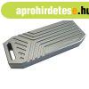 LC Power LC-M2-C-USB4 M.2 NVMe SSD Enclosure Silver