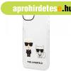 Karl Lagerfeld PC/TPU Ikonik Karl and Choupette Apple iPhone