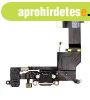Apple iPhone 5S fekete t�lt�csatlakoz�, jack csatlakoz�val �