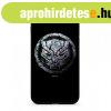 Marvel pr�mium szilikon tok edzett �veg h�tlappal - Fekete P