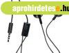Nokia WH-108 fekete gy�ri sztereo headset