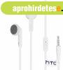 HTC 39H00004-02M feh�r 3,5mm jack gy�ri sztereo headset