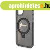 Guess Apple iPhone 15 (6.1) IML Ring Stand Glitter MagSafe h