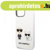 Karl Lagerfeld and Choupette Liquid Silicone Apple iPhone 14