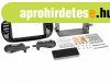 Fiat 500 2007-2015 2 DIN aut�r�di� beszerel� keret f�nyes fe
