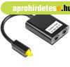 Digit�lis SPDIF optikai toslink audio Splitter eloszt� 1x2 1