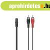 Hama FIC ADAPTER SZTEREO 3,5MM JACK ALJ - 2RCA DUG� 0,1M