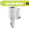 F�lhallgat� aut�s t�lt�vel, 3 in 1, mono headset, 3,1 A gyor
