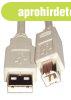 Nyomtat�k�bel  USB DUG� A--USB DUG� B 5,0M ew02082