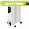 Olajradi�tor feh�r 11 tag� elektromos 800W/1200W/2000W