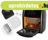 Gourmetmaxx 1800W 12 literes XL 9 in 1 Air Fryer, grillcsirk