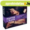Master & Slave - k�t�z�s j�t�k szett (lila-fekete)