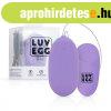 LUV EGG XL - akkus, r�di�s vibr�ci�s toj�s (lila)