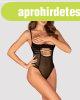 Obsessive Roxelia teddy - Szexi nyitott body (Fekete) XS/S