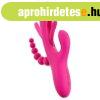 SMILE - tripla karos, nyelves vibr�tor (pink)