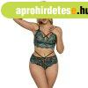 SUBBLIME - csipk�s z�ld melltart� �s tanga S/M