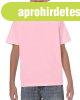 Kereknyak� r�vid ujj� gyerekp�l�, Gildan GIB5000, Light Pink