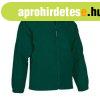 Valento DAKOTA, cipz�ros unisex pol�r pul�ver, Bottle Green-